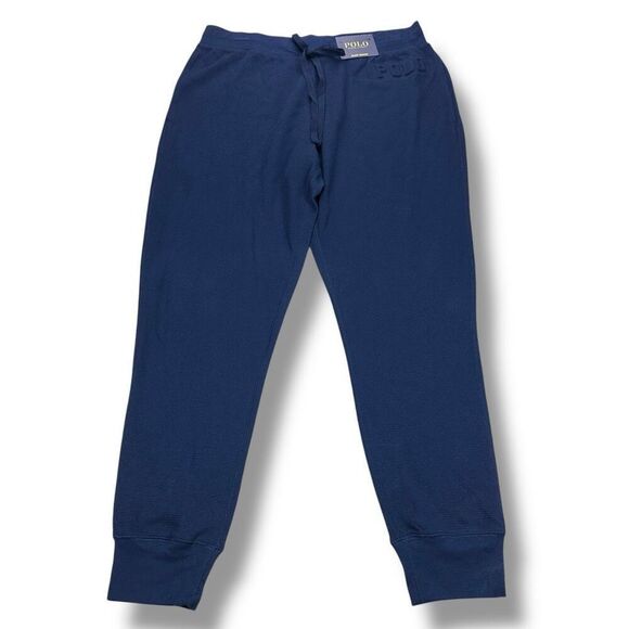 NWT Polo Ralph Lauren Sleep Joggers Men’s Size Extra Large XL Blue - Picture 1 of 9